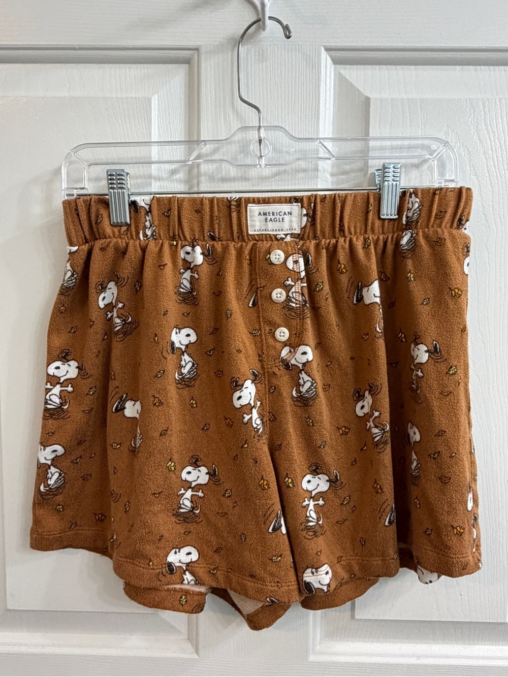 American Eagle luxe snoopy print pj set - Picture 2 of 6